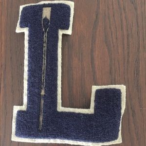 Rugby Ralph Lauren Patch Letter L Lacrosse Stick